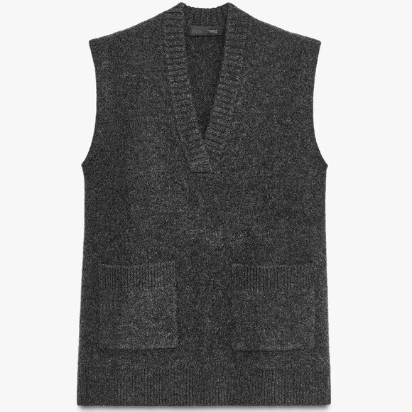 Zara Sweaters - ZARA LONG WOOL BLEND VEST